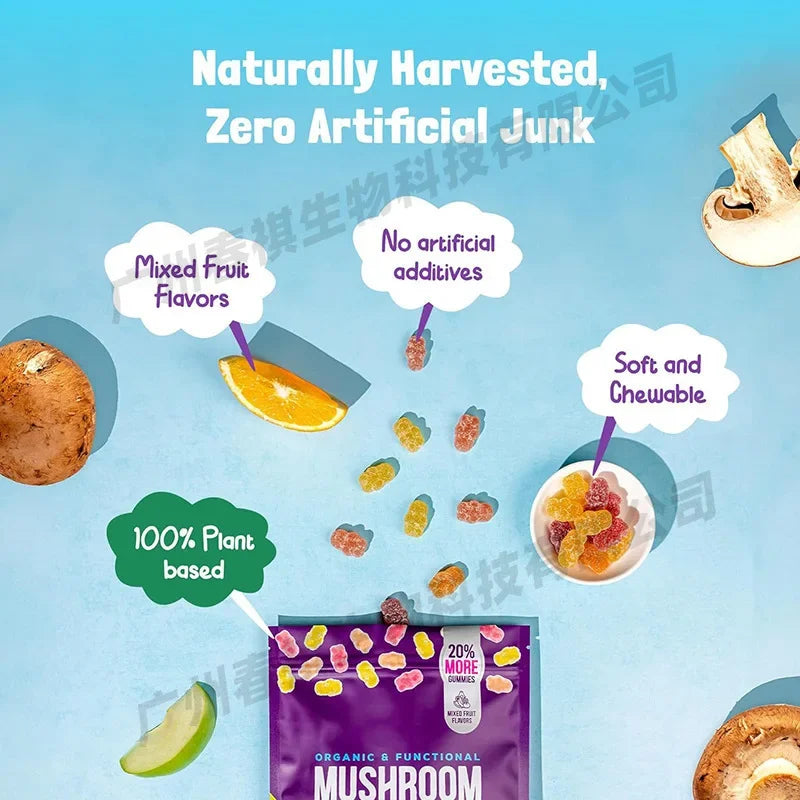 Mushroom Gummies for Immune Boost