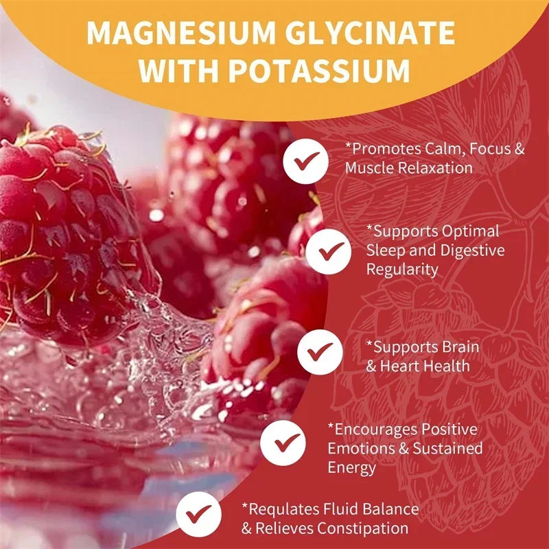 Magnesium Glycinate Gummies for Sleep and Brain Health