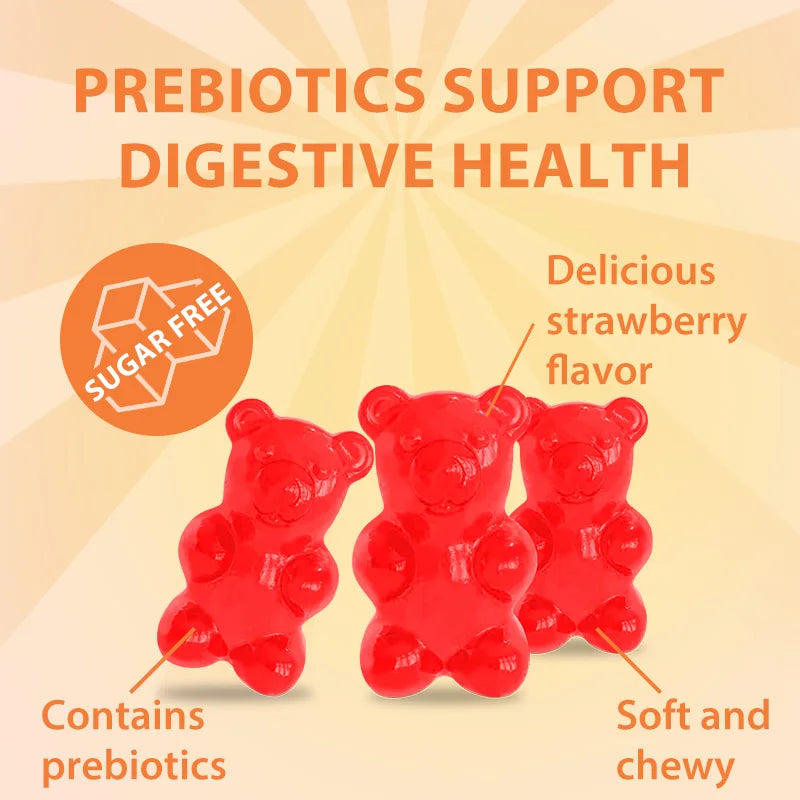 Prebiotic Fiber Gummies for Digestive Health