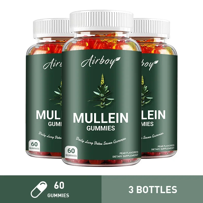 Mullein Gummies for Lung Health