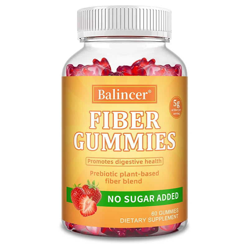 Prebiotic Fiber Gummies for Digestive Health