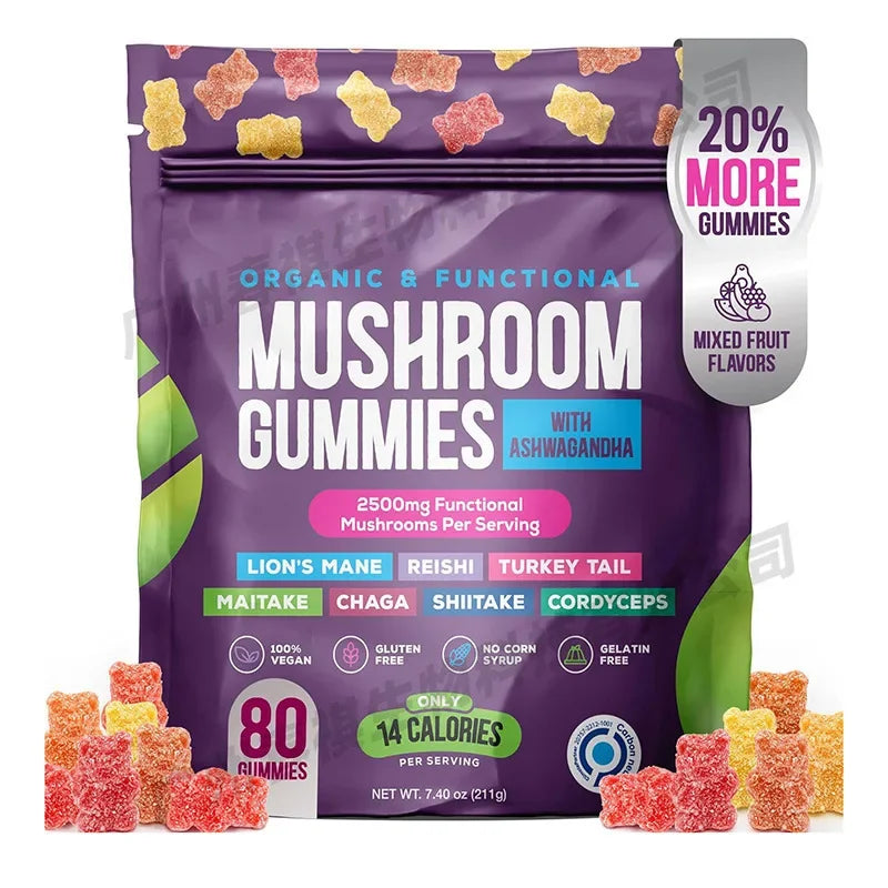 Mushroom Gummies for Immune Boost