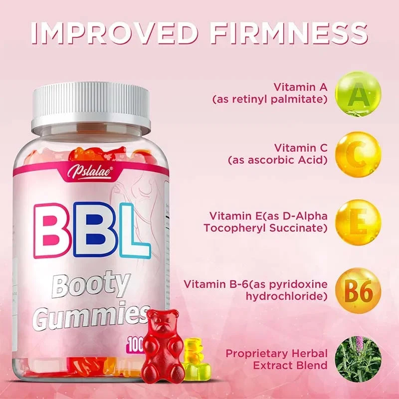 BBL Gummies – Enhance Curves, Lift & Shape Your Butt Naturally | Firm, Sexy & Fuller Look