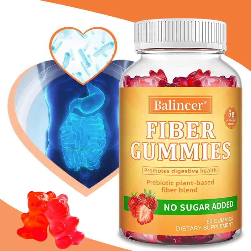 Prebiotic Fiber Gummies for Digestive Health